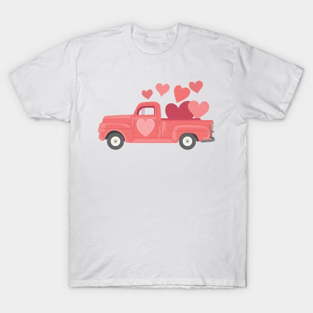 Country Hearts T-Shirt by SWON Design